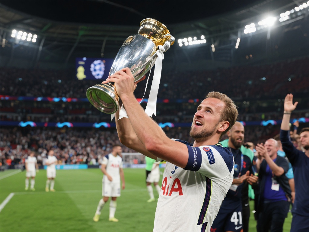 另一场比赛中，凯恩所在的球队以4-0干净